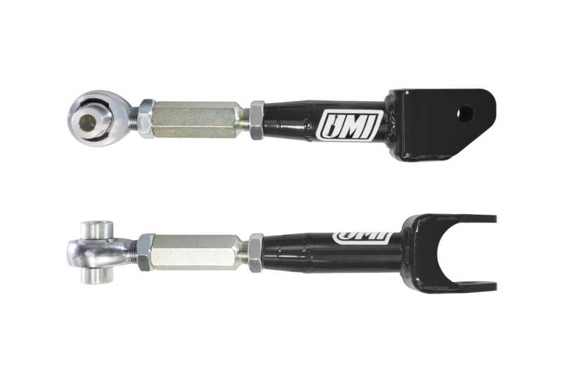 Chevrolet Camaro Control Arm - Rear Upper - UMI Performance - Adjustable, Rod Ends - Black - `16-`24